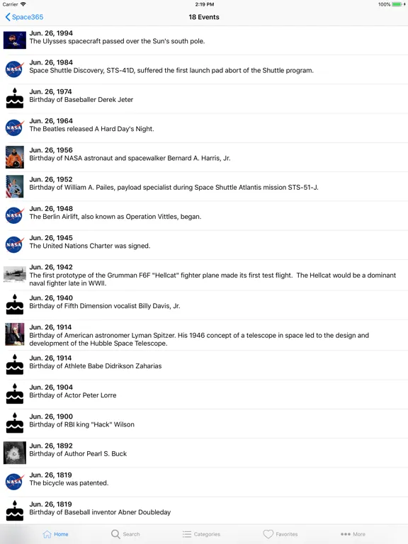 Скриншоты Space365 iPad 