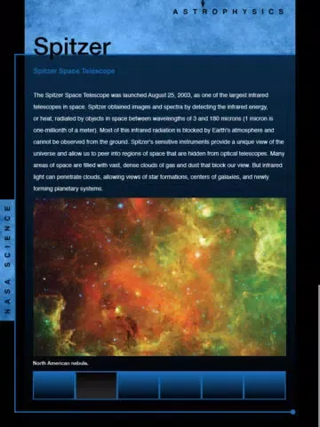 Capturas de pantalla de NASA Science Mission Highlights iPad 