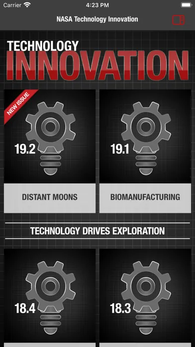 NASA Technology Innovation 스크린샷
