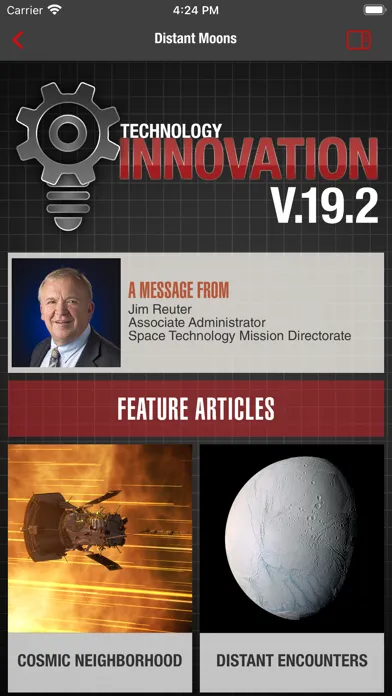 NASA Technology Innovation 스크린샷