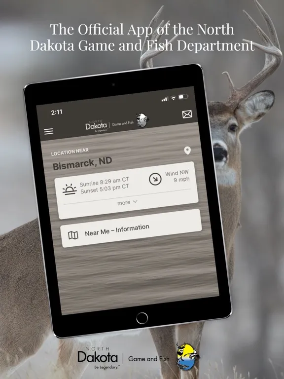 North Dakota Game and Fish iPad 应用截图