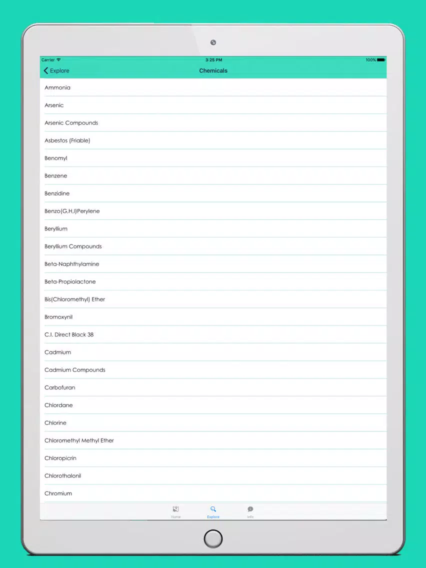 Tox-App iPad 應用截圖