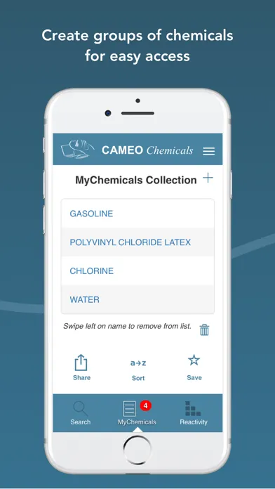 CAMEO Chemicals應用截圖