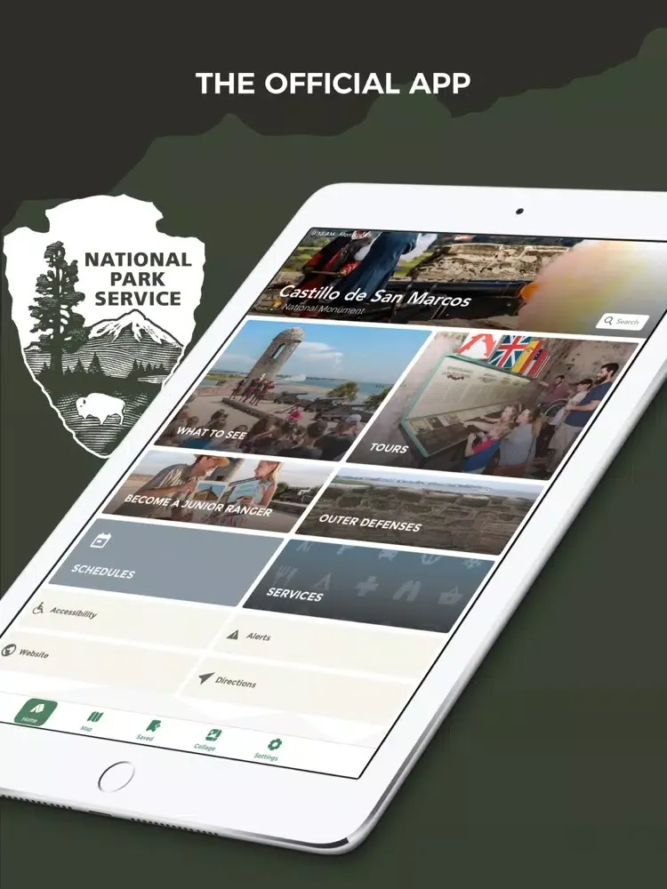 ภาพหน้าจอของ NPS Castillo de San Marcos iPad 
