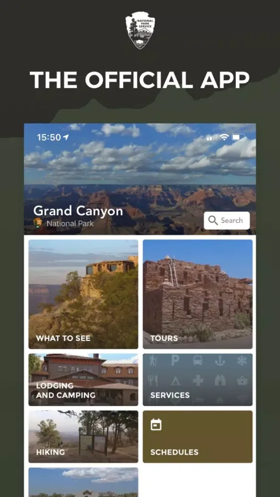 Ảnh chụp màn hình của NPS Grand Canyon