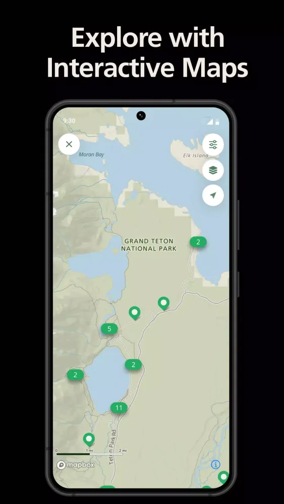 Capturas de pantalla de National Park Service