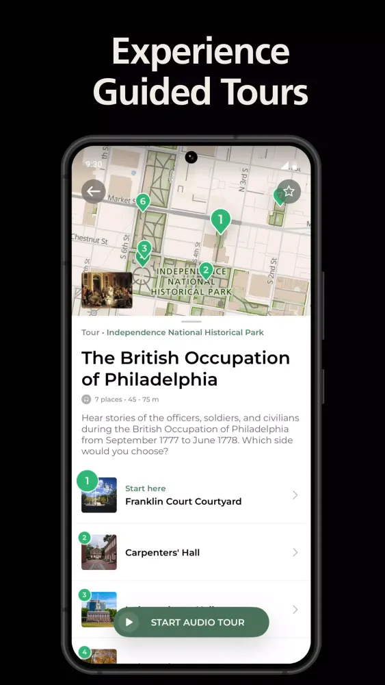 Capturas de pantalla de National Park Service