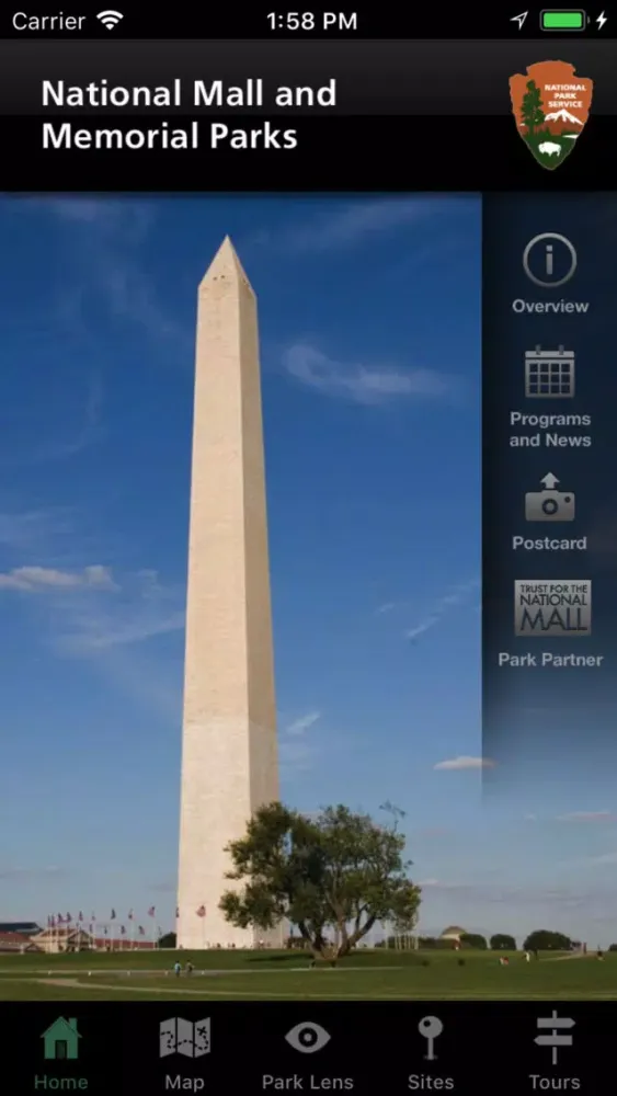 NPS National Mall سکرین شاٹس