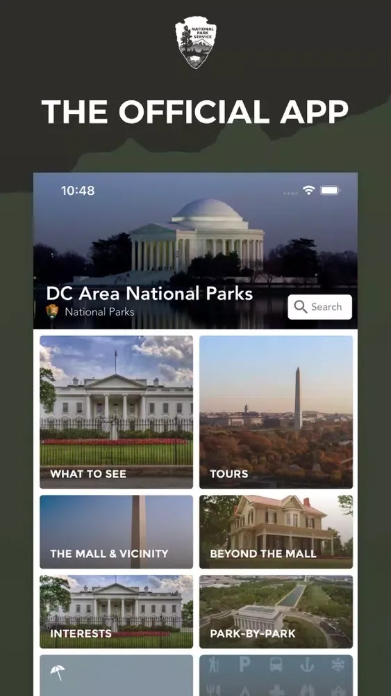 DC Area National Parks Ekran Görüntüleri