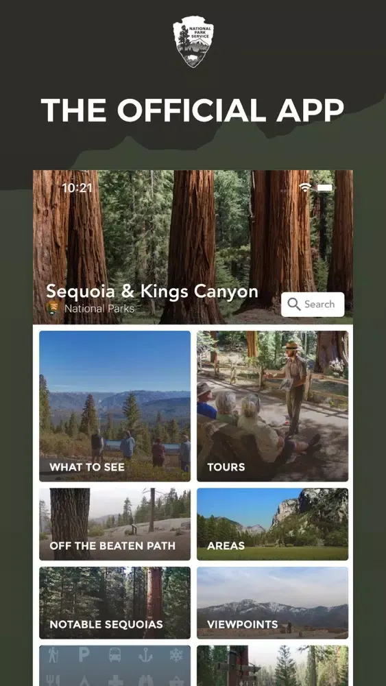NPS Sequoia & Kings Canyon应用截图