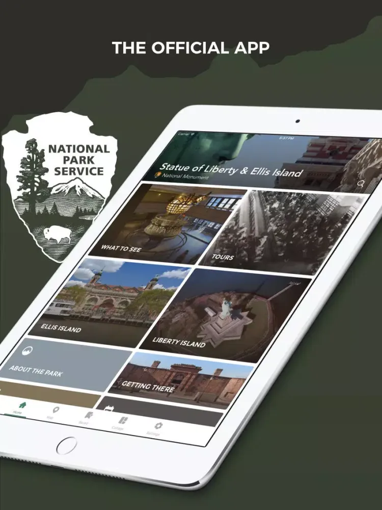 تصاویر NPS Statue of Liberty & Ellis iPad 