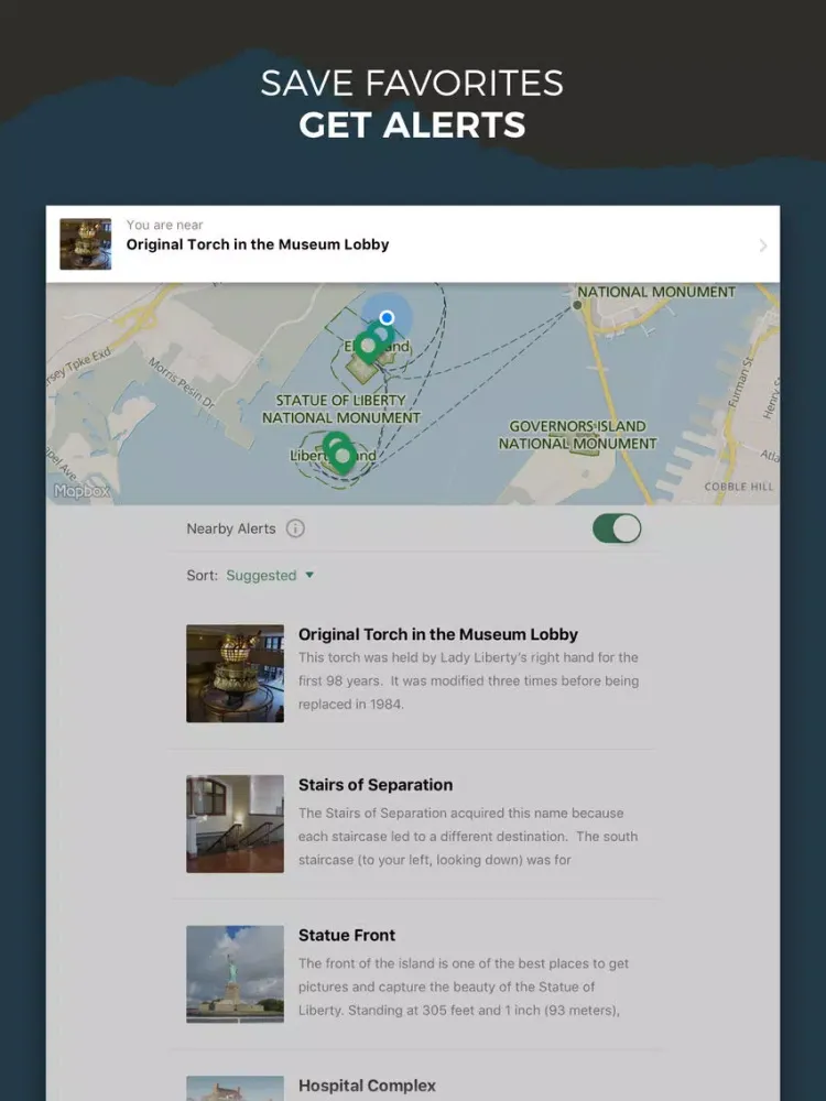 تصاویر NPS Statue of Liberty & Ellis iPad 
