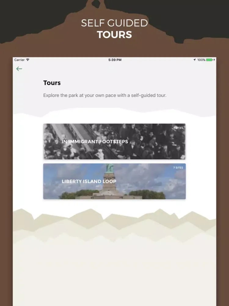 تصاویر NPS Statue of Liberty & Ellis iPad 