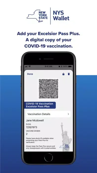 Capturas de pantalla de NYS Wallet