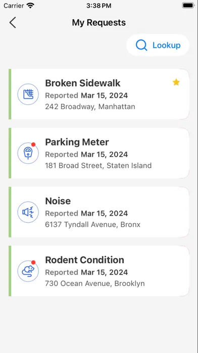 NYC 311應用截圖