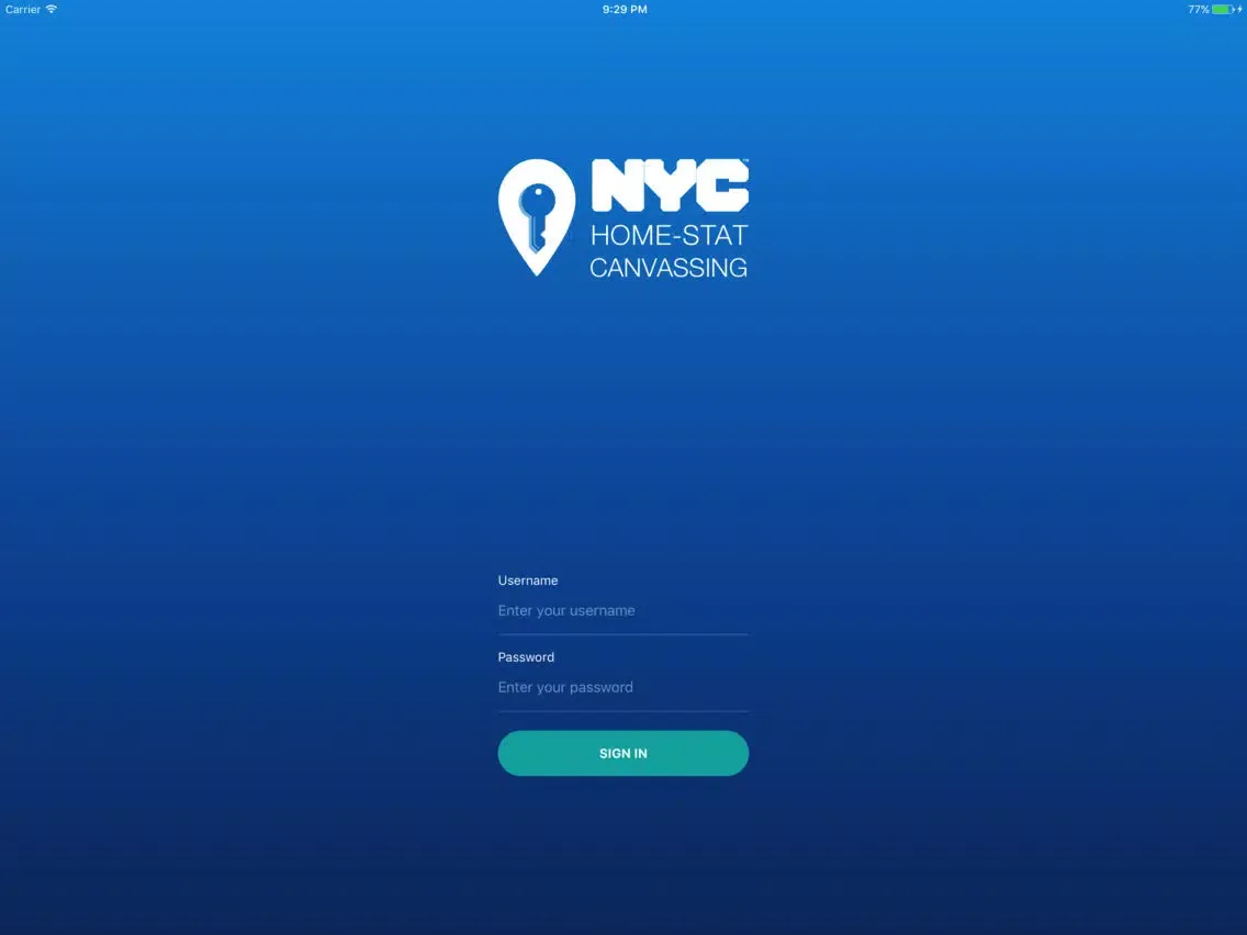 Скриншоты NYC HOME STAT Canvassing iPad 
