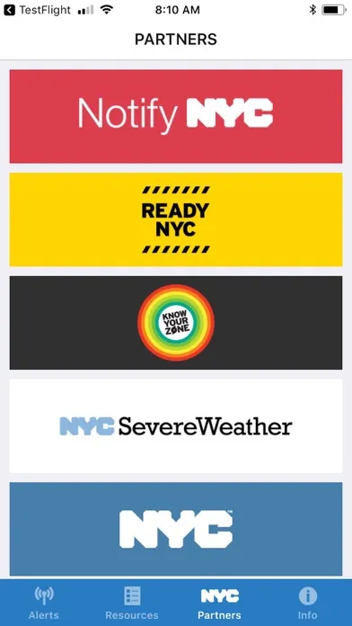 NYC Advance Warning System应用截图