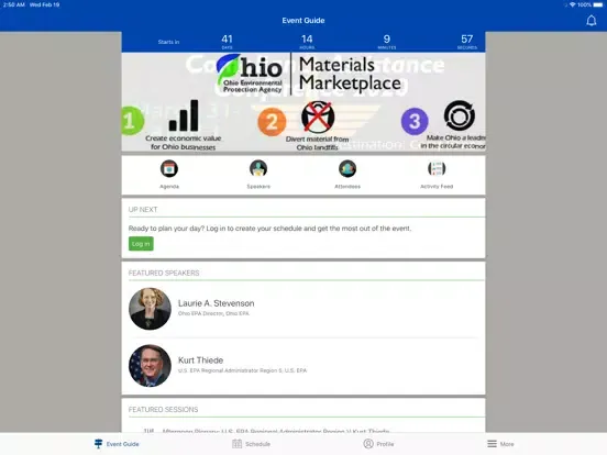 Ohio EPA Conference App iPad 应用截图