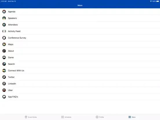 Ohio EPA Conference App iPad 应用截图