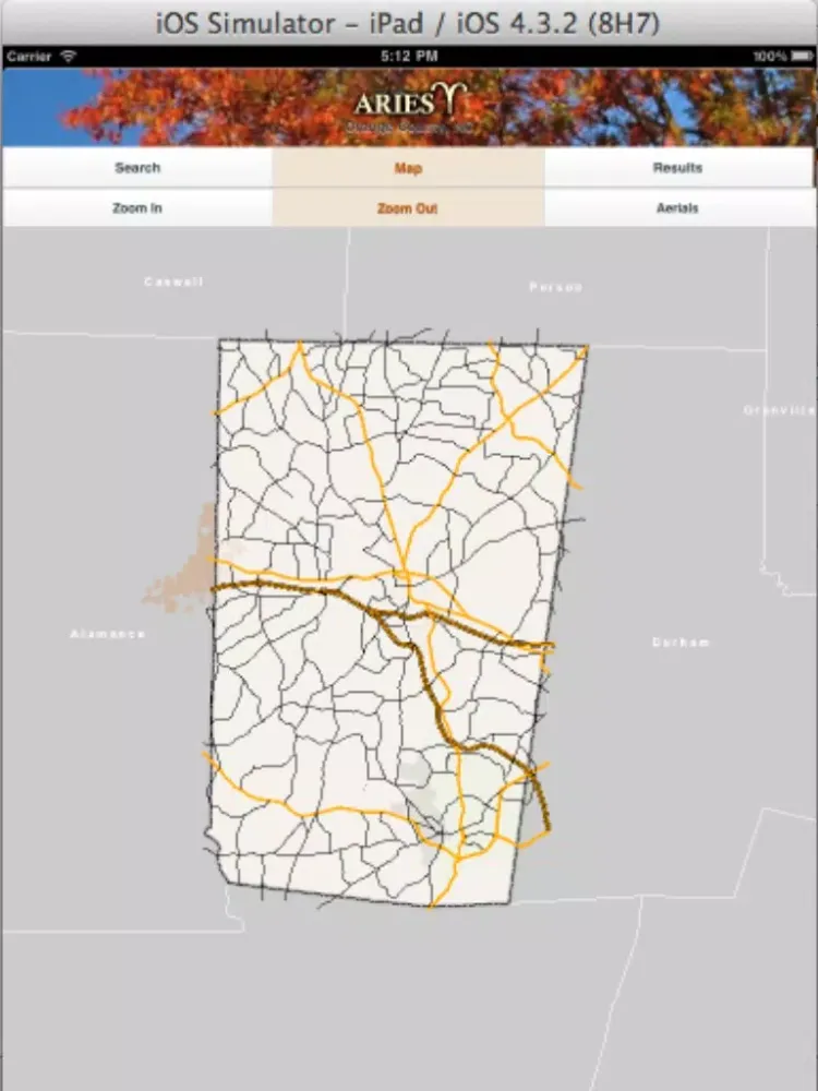 Screenshot di ARIES - Orange County NC iPad 