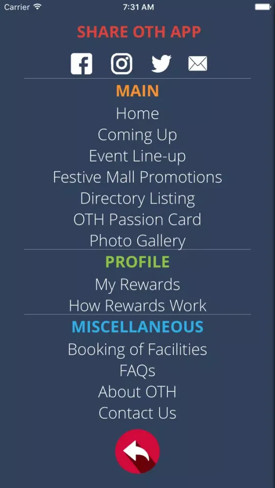 Capturas de tela do Our Tampines Hub