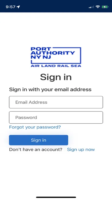 PANYNJ Virtual Taxi Dispatch Screenshots