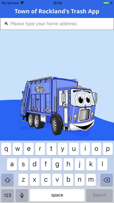 Town of Rockland's Trash App Screenshots