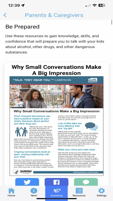 Captures d'écran de Talk. They Hear You. Campaign