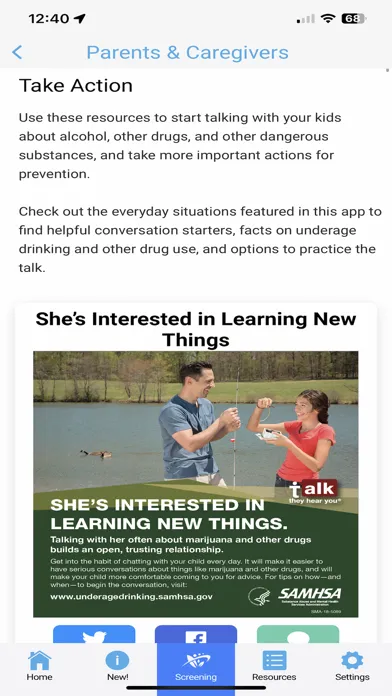 Captures d'écran de Talk. They Hear You. Campaign