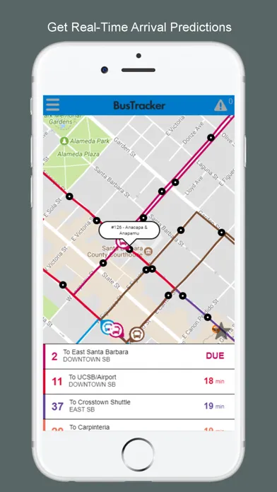 SBMTD BusTracker स्क्रीनशॉट