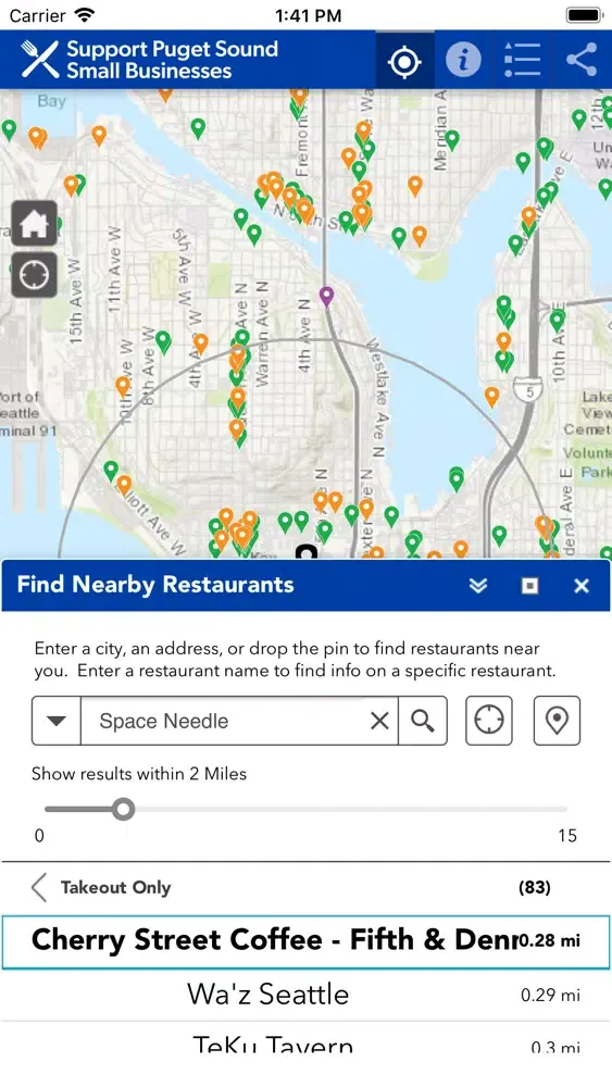 Support Puget Sound Small Biz Screenshots