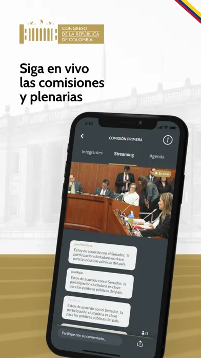 Mi Senado Screenshots