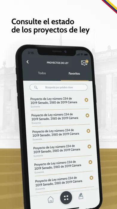 Mi Senado Screenshots