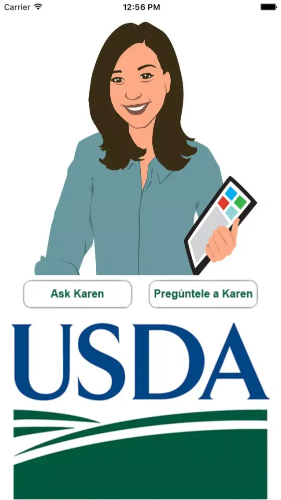 Ask Karen from USDA Screenshots