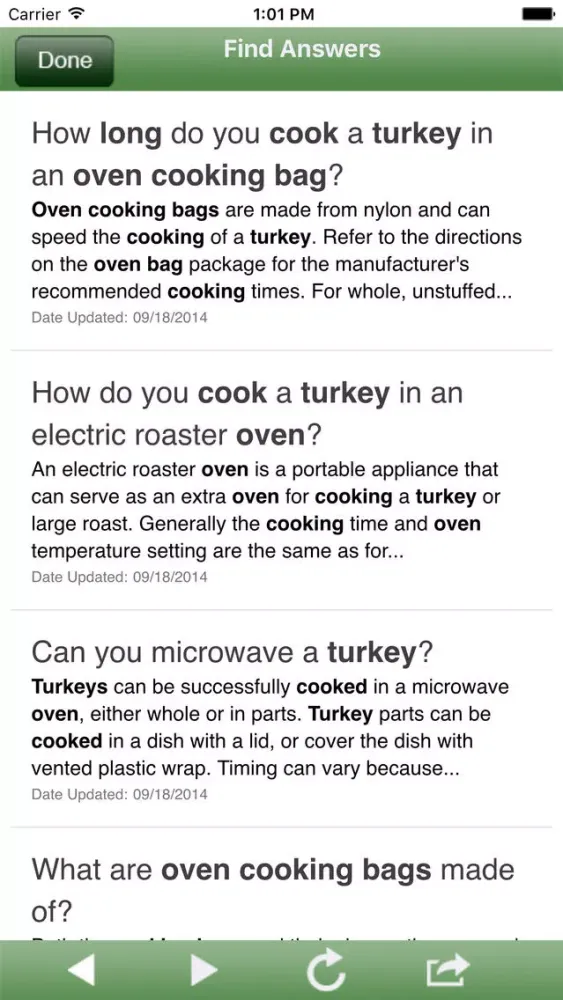 Ask Karen from USDA Screenshots