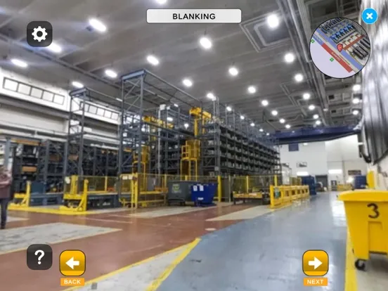 Ảnh chụp màn hình của U.S. Mint Virtual Tours iPad 