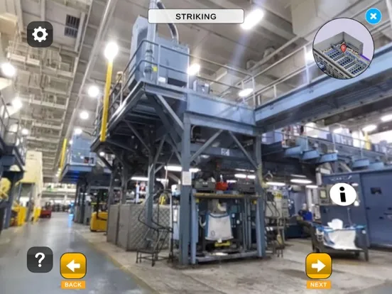 Ảnh chụp màn hình của U.S. Mint Virtual Tours iPad 