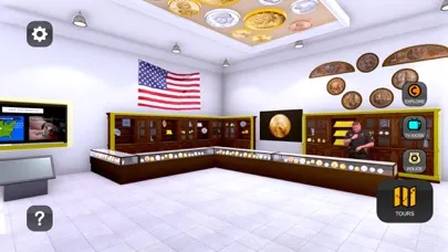 Ảnh chụp màn hình của U.S. Mint Virtual Tours