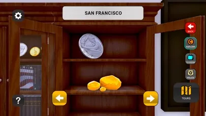 Ảnh chụp màn hình của U.S. Mint Virtual Tours