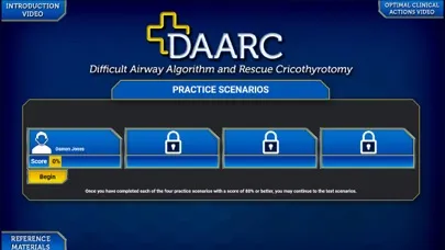 Capturas de pantalla de VA Difficult Airway DAARC Lite