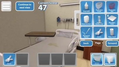 Capturas de tela do VHA 2 Step Cleaning