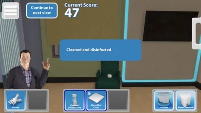 Capturas de tela do VHA 2 Step Cleaning