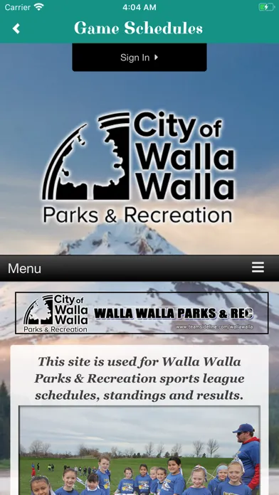 Walla Walla Parks and Rec スクリーンショット