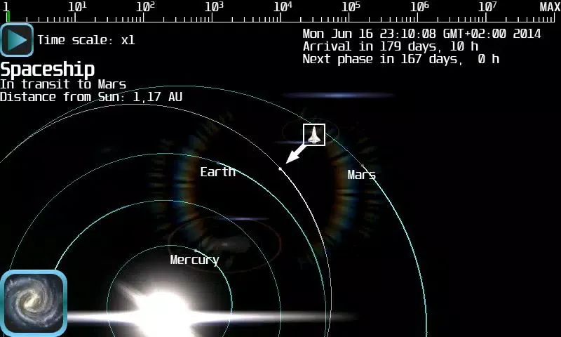 Space Flight Simulator Lite স্ক্রিনশট