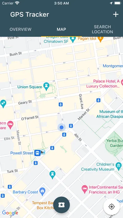 Zrzuty ekranu GPS Tracker - GPS Coordinates