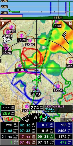 FLY is FUN Aviation Navigation スクリーンショット