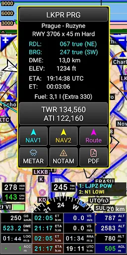 FLY is FUN Aviation Navigation スクリーンショット