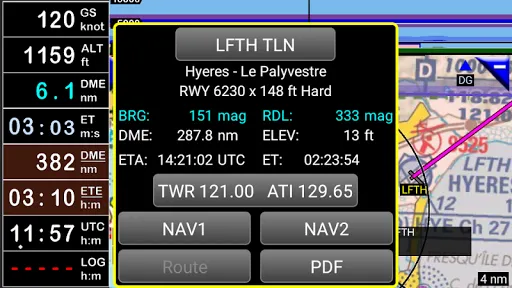 FLY is FUN Aviation Navigation スクリーンショット