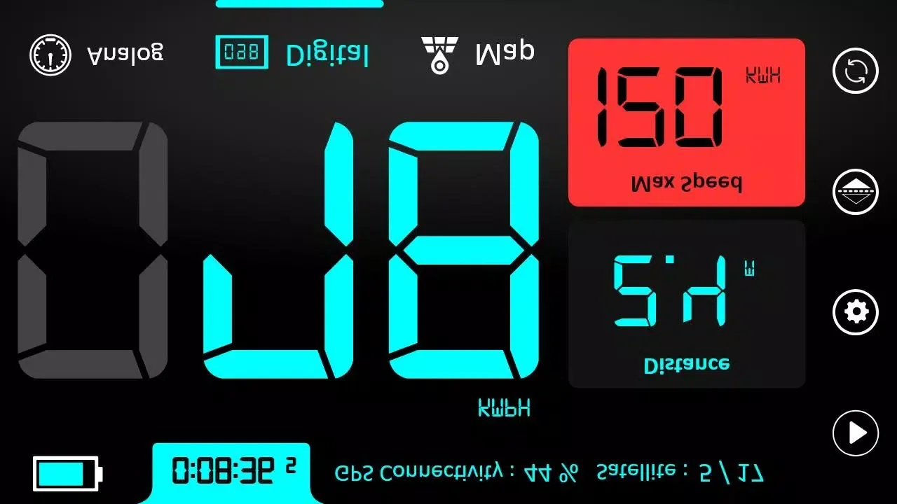 Screenshot di GPS Speedometer - Odometer App