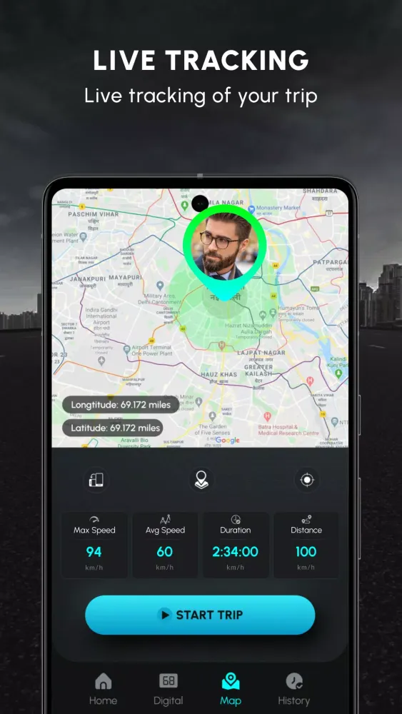 GPS Speedometer应用截图